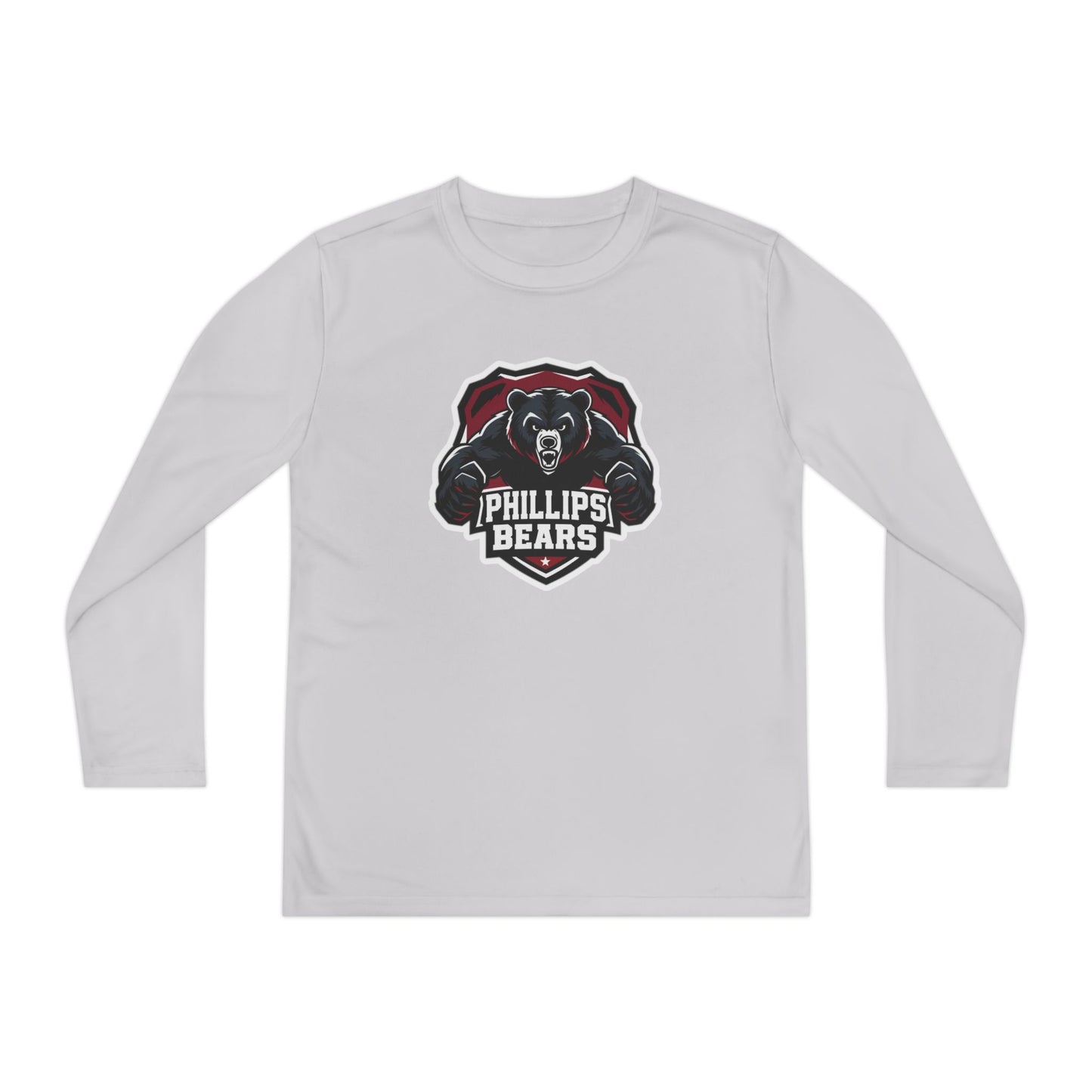 Youth Long Sleeve Tee \ Phillips Bears \ PB2