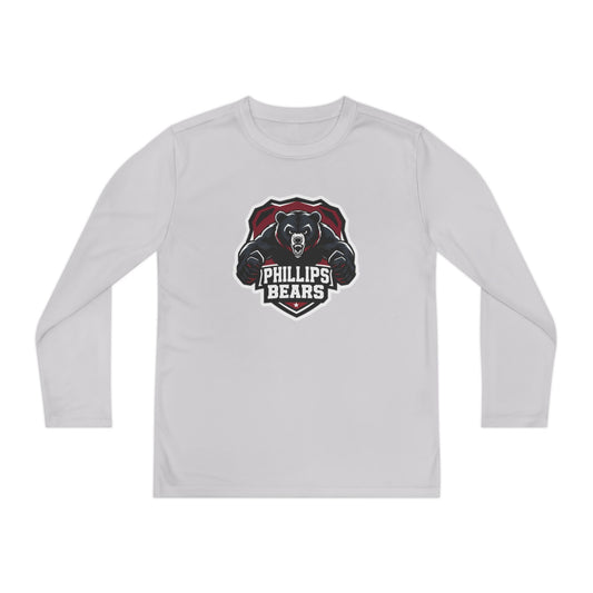 Youth Long Sleeve Tee \ Phillips Bears \ PB2