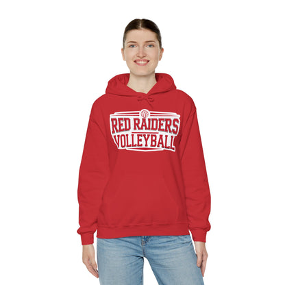 Adult Hoodie Sweatshirt \ Marion County Red Raiders Volleyball \ MCV2