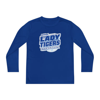 Youth Long Sleeve Tee \ Brilliant Tigers Basketball \ BTBKG2