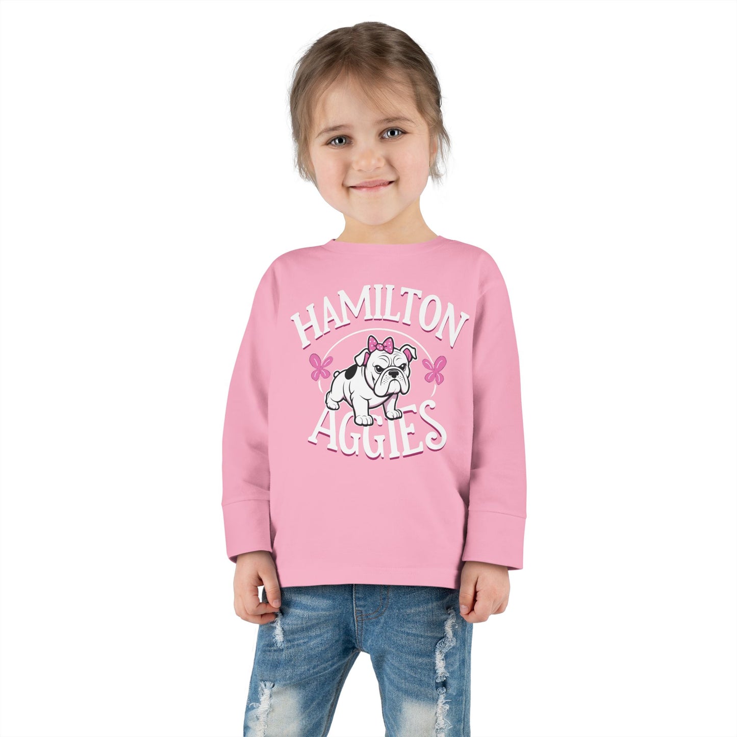 Toddler Long Sleeve Tee \ Hamilton Aggies \ HAG4