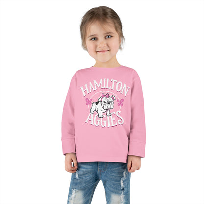 Toddler Long Sleeve Tee \ Hamilton Aggies \ HAG4