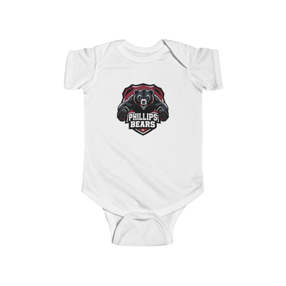Short Sleeve Baby Bodysuit \ Phillips Bears \ PB2