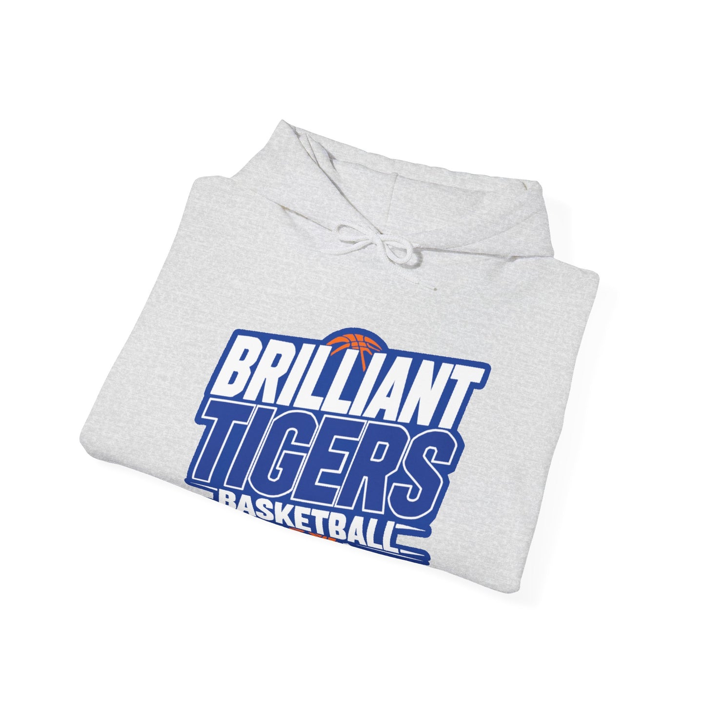 Adult Hoodie Sweatshirt \ Brilliant Tigers Basketball \ BTBK1