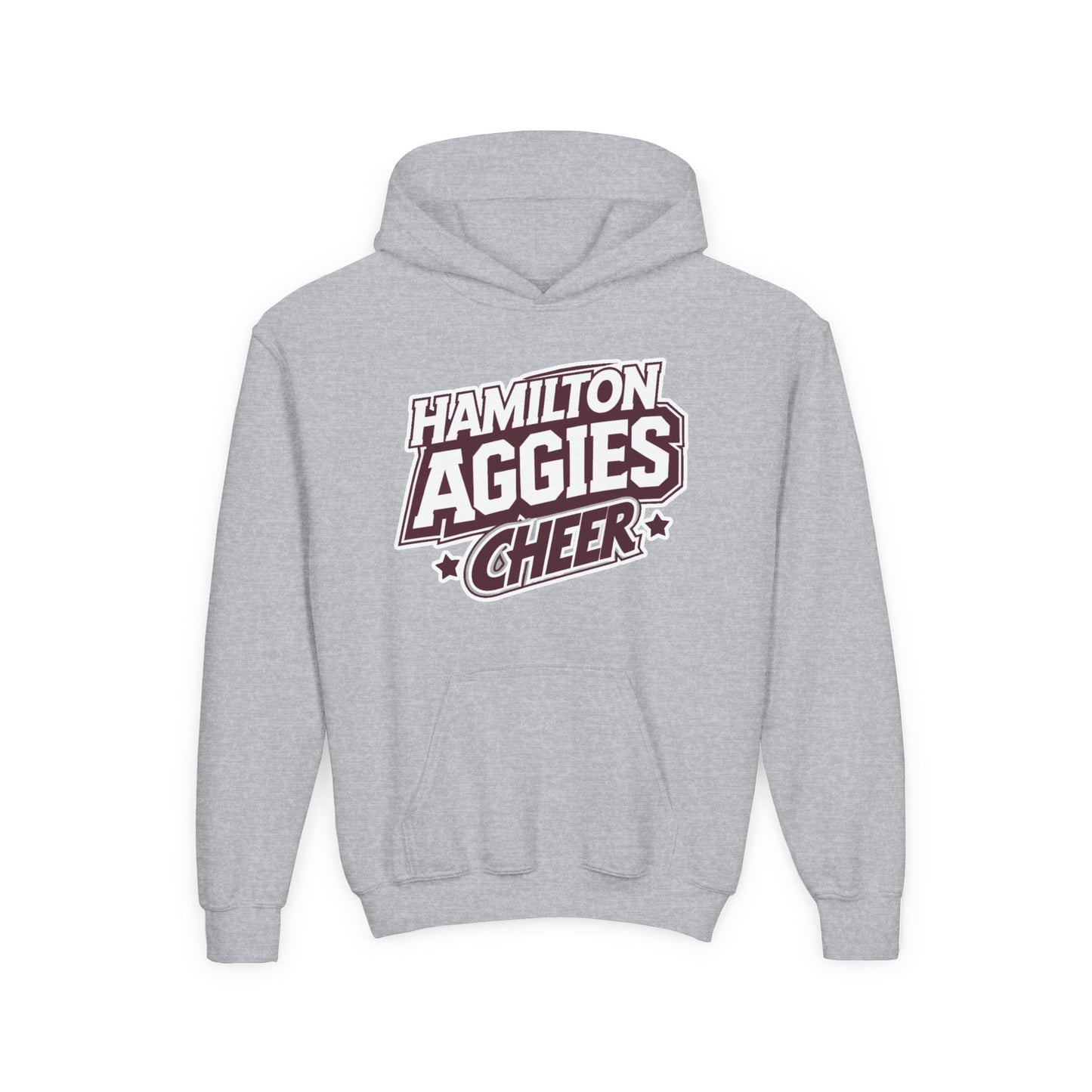 Youth Hoodie Sweatshirt \ Hamilton Aggies Cheer \ HAC1