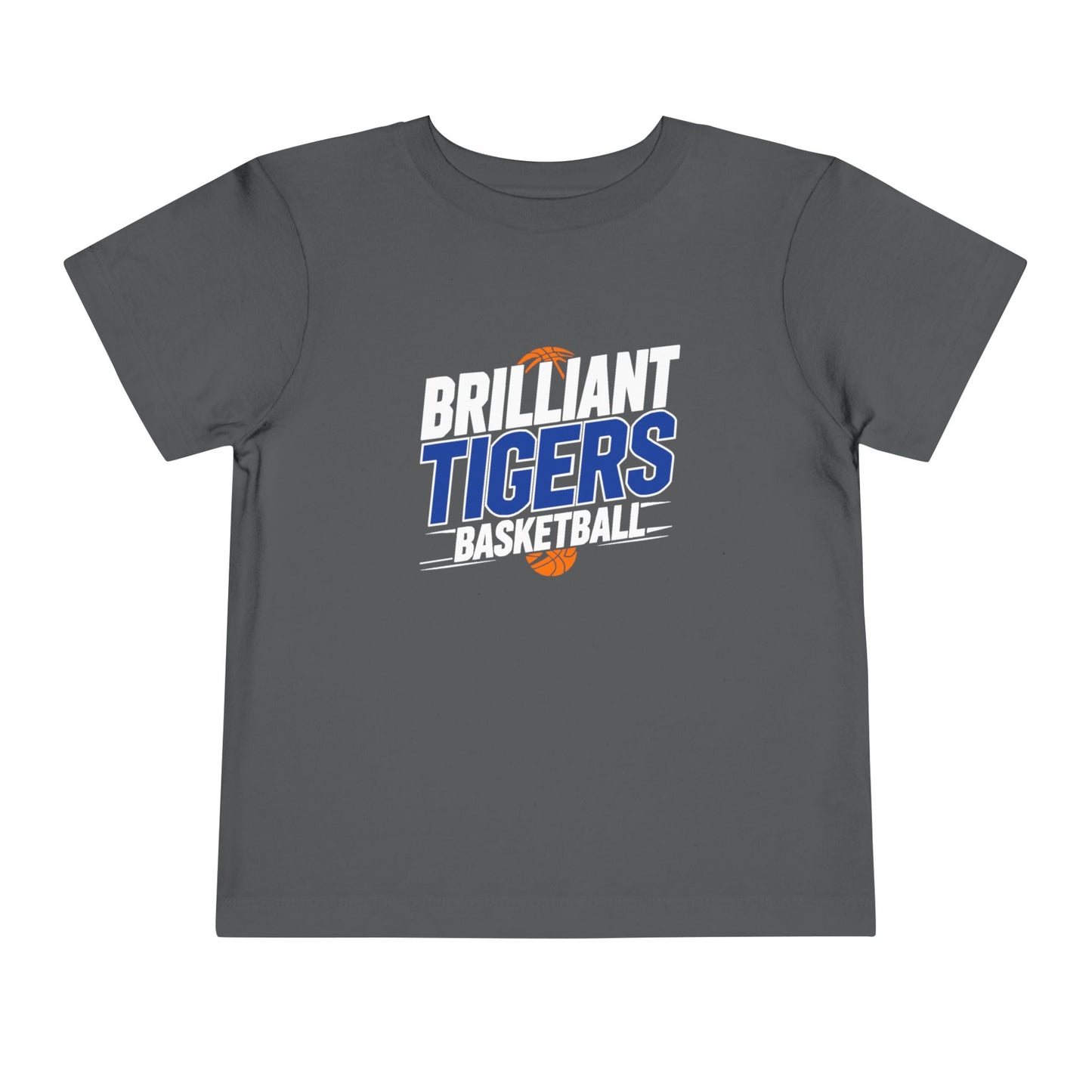 Toddler Tee \ Brilliant Tigers Basketball \ BTBK1