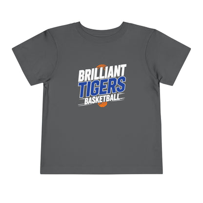 Toddler Tee \ Brilliant Tigers Basketball \ BTBK1