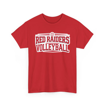 Adult Tee \ Marion County Red Raiders Volleyball \ MCV2