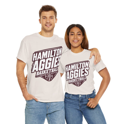 Adult Tee \ Hamilton Aggies Basketball \ HABB2