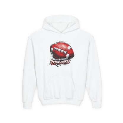 Youth Hoodie Sweatshirt \ Marion County Red Raiders Football \ MCF1