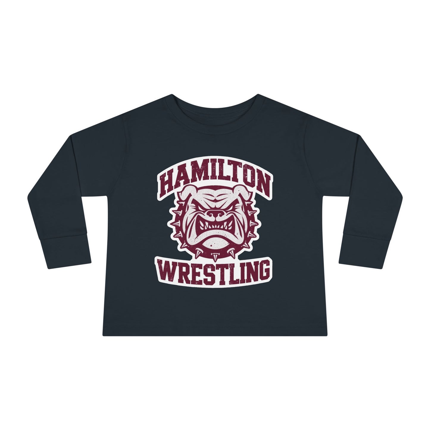 Toddler Long Sleeve Tee \ Hamilton Aggies Wrestling \ HAW2