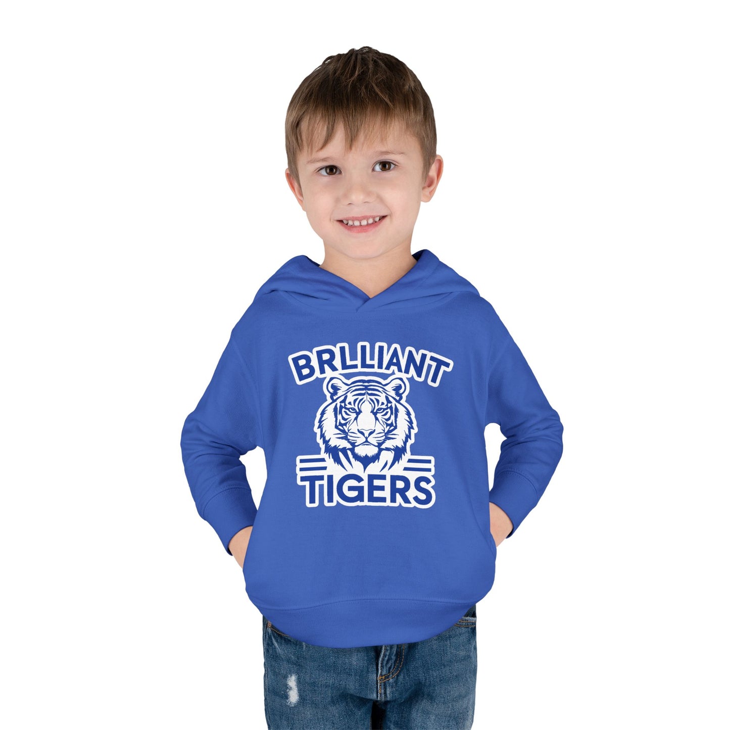 Toddler Hoodie Sweatshirt \ Brilliant Tigers \ BT1