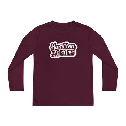 Youth Long Sleeve Tee \ Hamilton Aggies \ HAG2