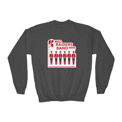 Youth Crewneck Sweatshirt \ Marion County Red Raiders Band \ MCB1