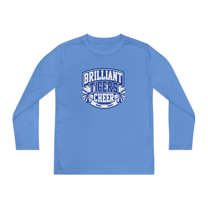 Youth Long Sleeve Tee \ Brilliant Tigers Cheer \ BTC1