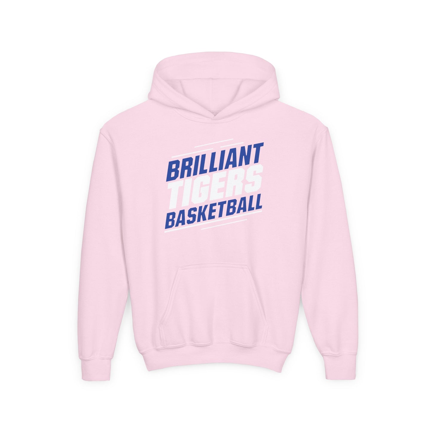 Youth Hoodie Sweatshirt \ Brilliant Tigers Basketball \ BTBK2