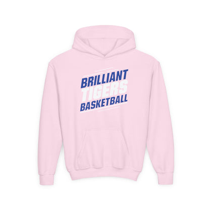 Youth Hoodie Sweatshirt \ Brilliant Tigers Basketball \ BTBK2
