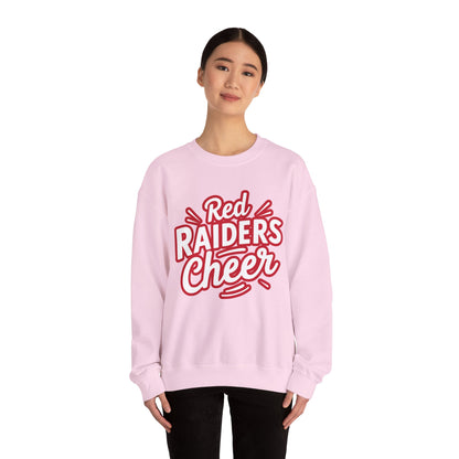 Adult Crewneck Sweatshirt \ Marion County Red Raiders Cheer \ MCC1