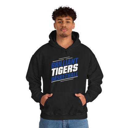Adult Hoodie Sweatshirt \ Brilliant Tigers Basketball \ BTBK2