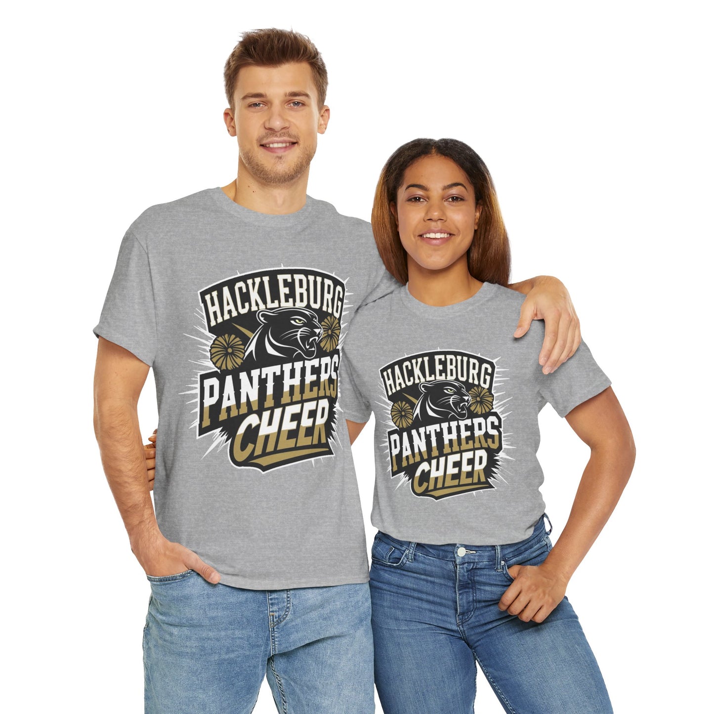Adult Tee \ Hackleburg Panthers Cheer \ HPC1