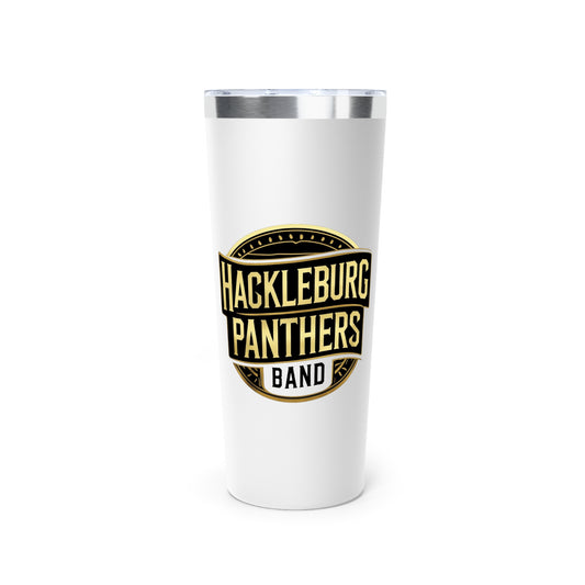 22oz Copper Insulated Tumbler \ Hackleburg Panthers Band \ HPB2