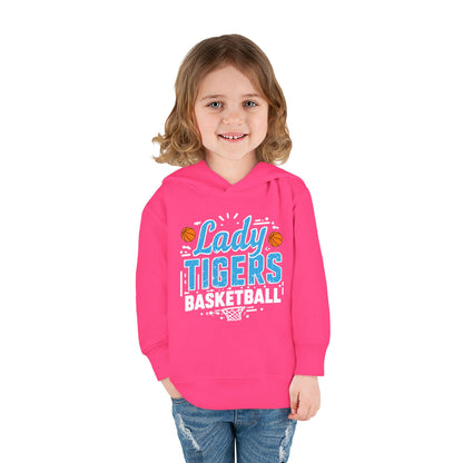 Toddler Hoodie Sweatshirt \ Brilliant Tigers Basketball \ BTBKG1
