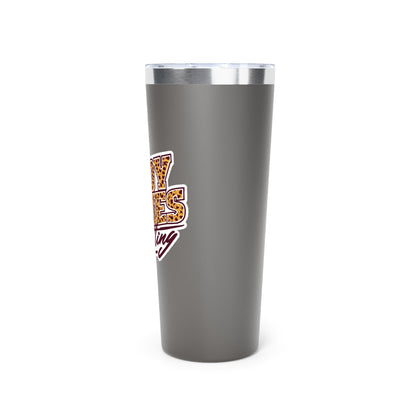 22oz Copper Insulated Tumbler \ Hamilton Aggies Wrestling \ HAWG3