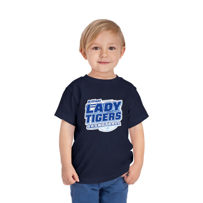 Toddler Tee \ Brilliant Tigers Basketball \ BTBKG2