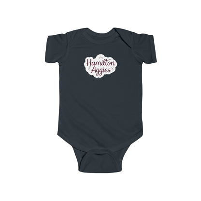 Short Sleeve Baby Bodysuit \ Hamilton Aggies \ HAG1