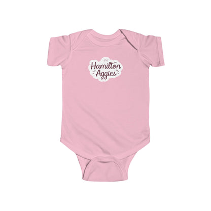 Short Sleeve Baby Bodysuit \ Hamilton Aggies \ HAG1