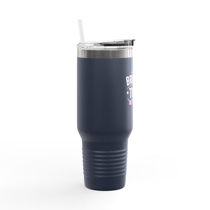 40oz Insulated Tumbler \ Brilliant Tigers Cheer \ BTC2