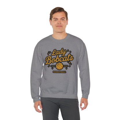 Adult Crewneck Sweatshirt \ Phil Campbell Bobcats Basketball \ PCBBKG2