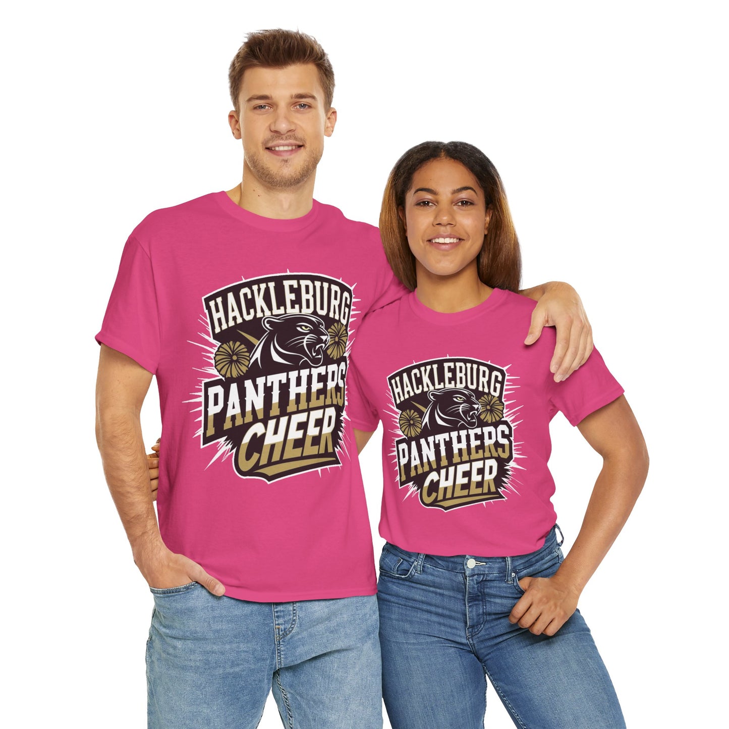 Adult Tee \ Hackleburg Panthers Cheer \ HPC1