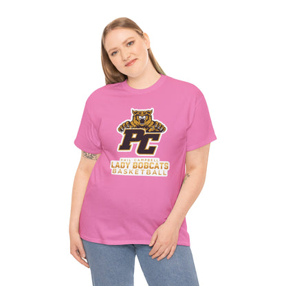 Adult Tee \ Phil Campbell Bobcats Basketball \ PCBBKG1