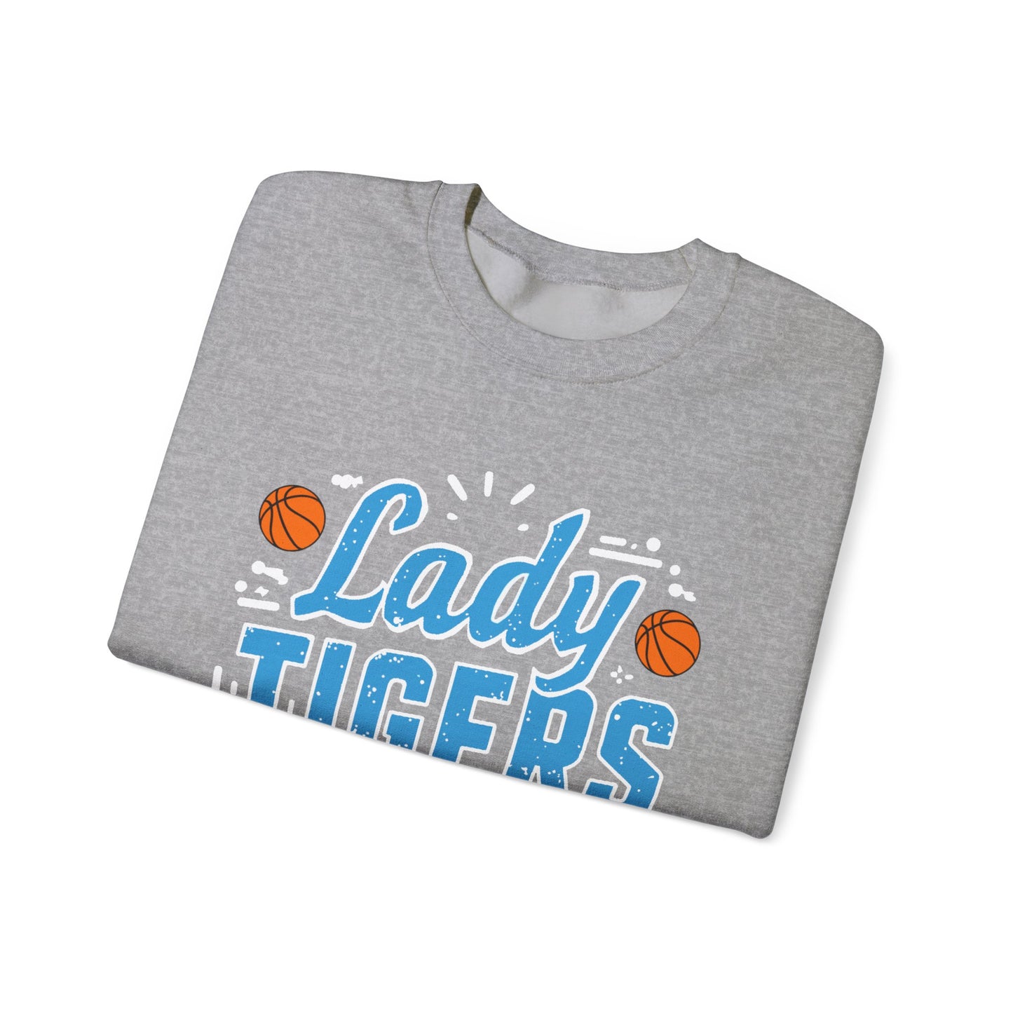 Adult Crewneck Sweatshirt \ Brilliant Tigers Basketball \ BTBKG1