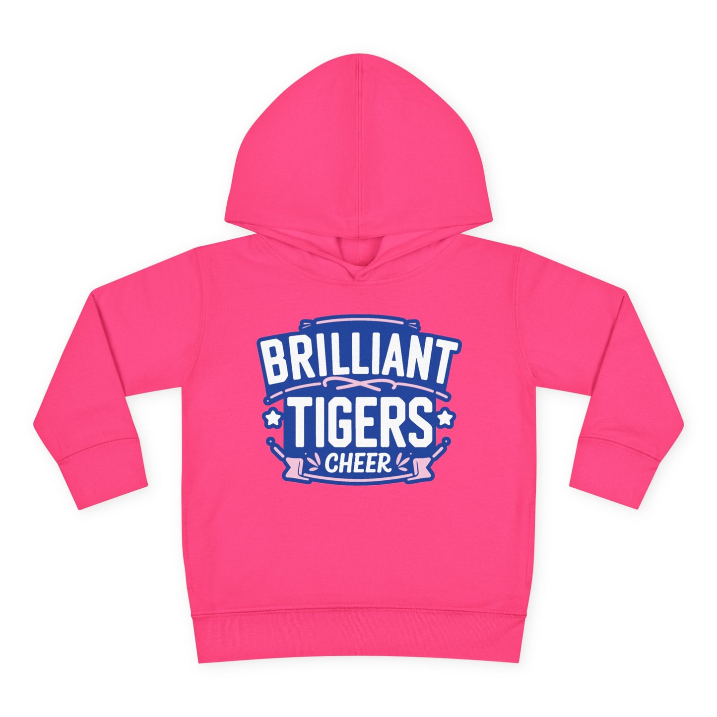 Toddler Hoodie Sweatshirt \ Brilliant Tigers Cheer \ BTC2