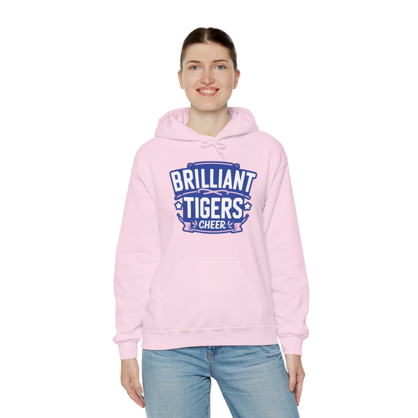 Adult Hoodie Sweatshirt \ Brilliant Tigers Cheer \ BTC2