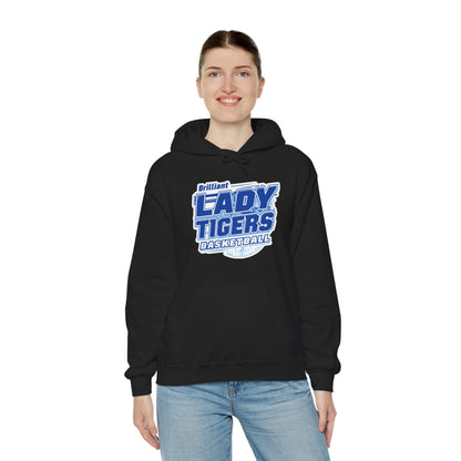 Adult Hoodie Sweatshirt \ Brilliant Tigers Basketball \ BTBKG2