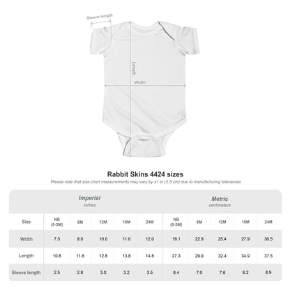 Short Sleeve Baby Bodysuit \ Hackleburg Panthers \ HPC1