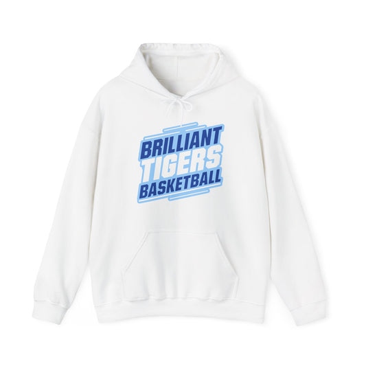 Adult Hoodie Sweatshirt \ Brilliant Tigers Basketball \ BTBK2