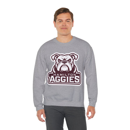 Adult Crewneck Sweatshirt \ Hamilton Aggies \ HA4
