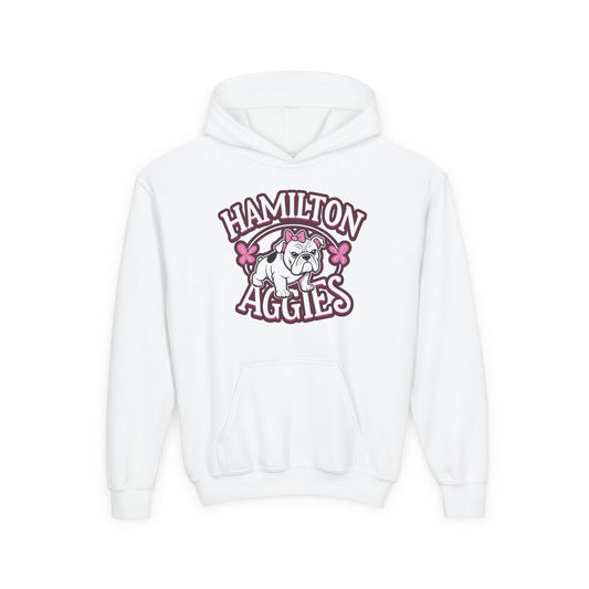 Youth Hooded Sweatshirt \ Hamilton Aggies \ HAG4