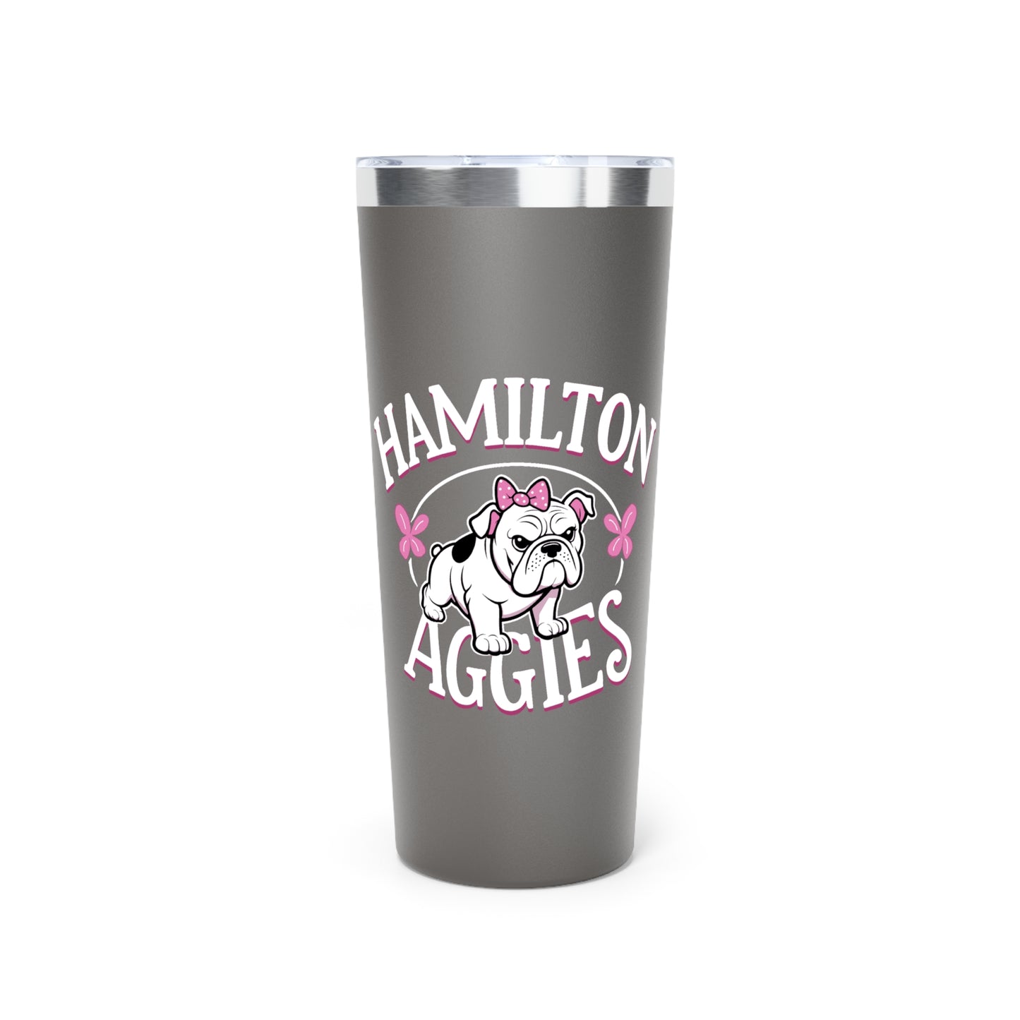 22oz Copper Insulated Tumbler \ Hamilton Aggies \ HAG4