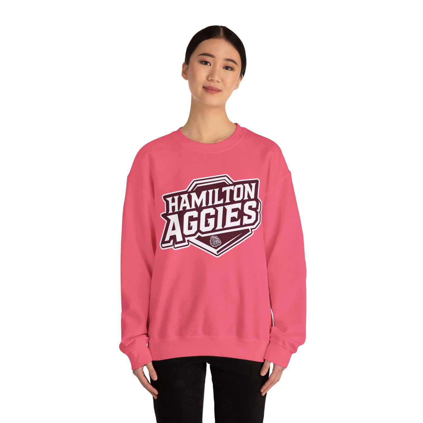 Adult Crewneck Sweatshirt \ Hamilton Aggies \ HA1