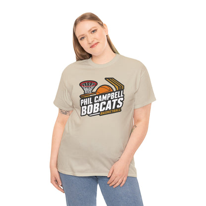 Adult Tee \ Phil Campbell Bobcats Basketball \ PCBBK1