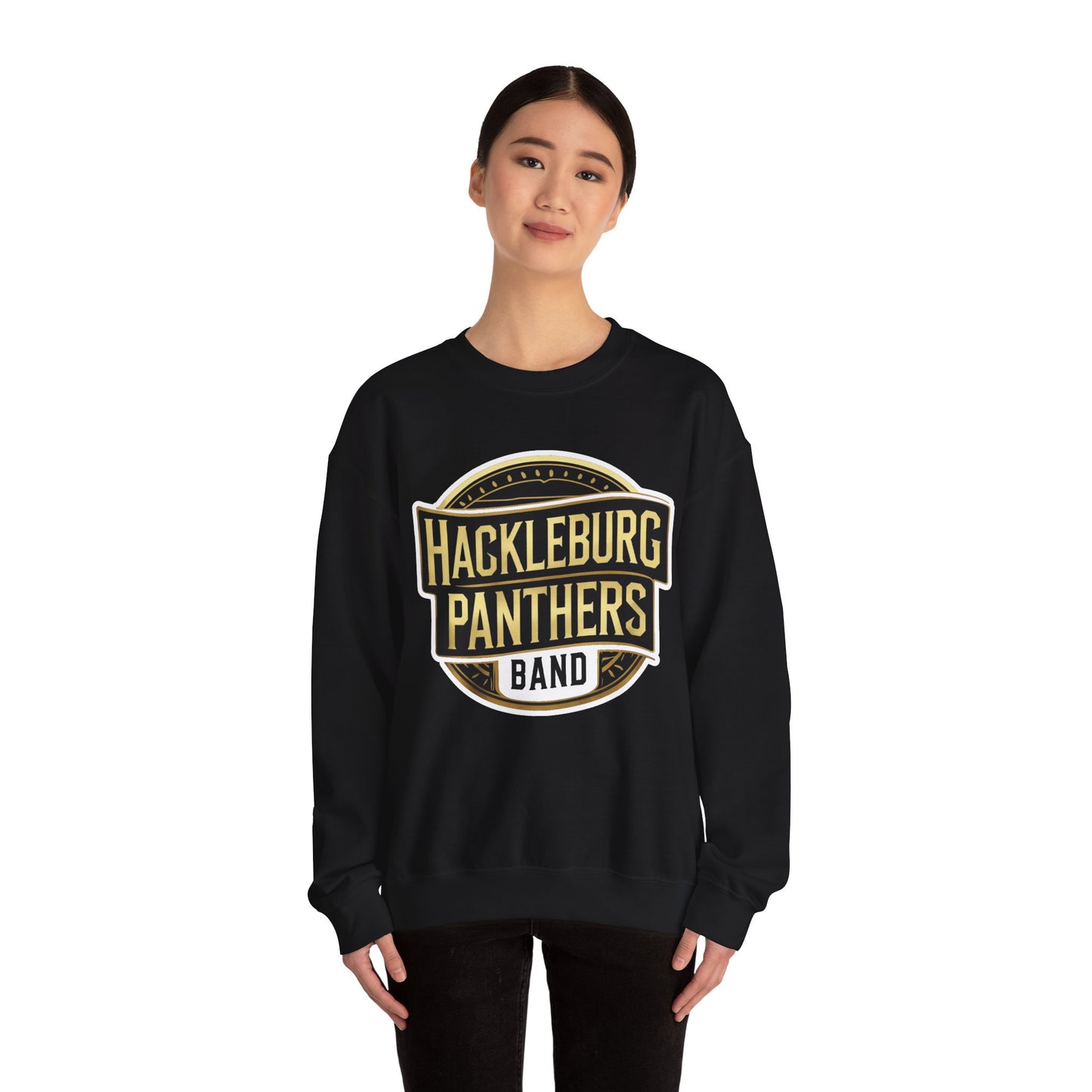 Adult Crewneck Sweatshirt \ Hackleburg Panthers Band \ HPB2
