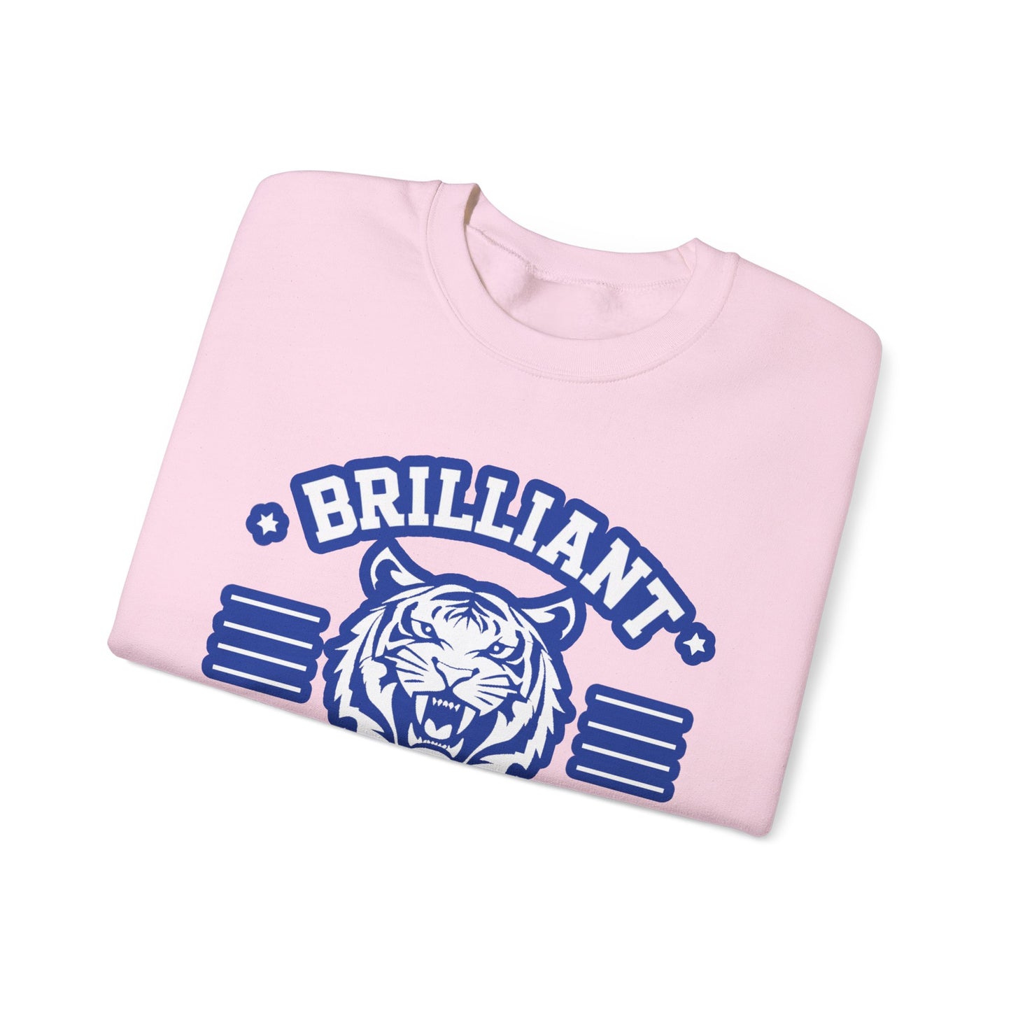 Adult Crewneck Sweatshirt \ Brilliant Tigers Football \ BTF2