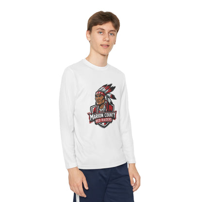 Youth Long Sleeve Tee \ Marion County Red Raiders \ MC2