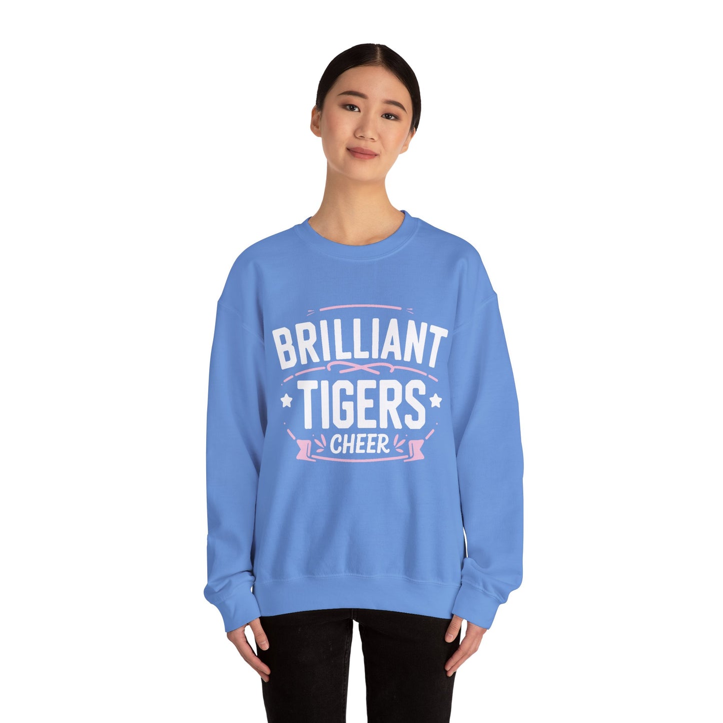 Adult Crewneck Sweatshirt \ Brilliant Tigers Cheer \ BTC2