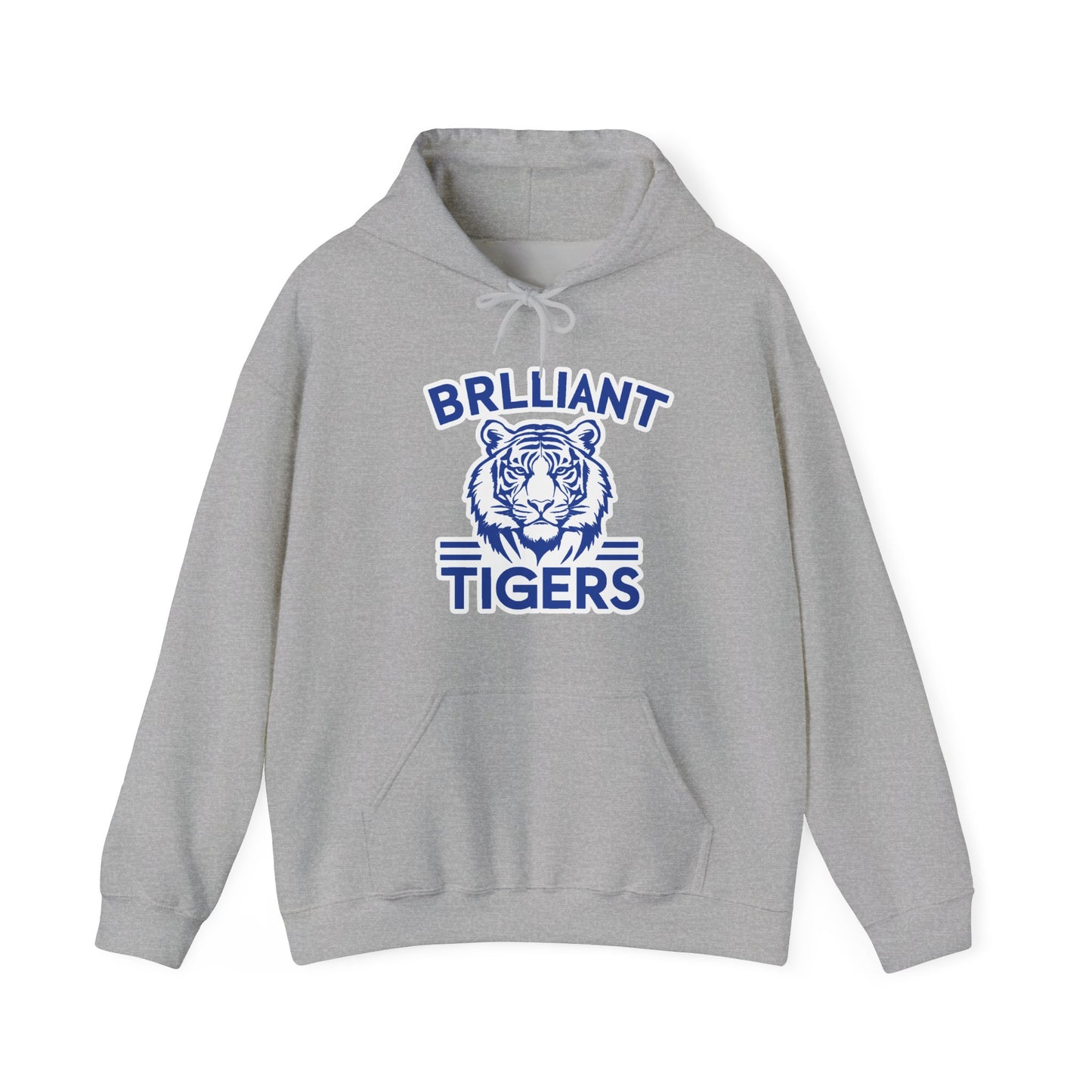 Adult Hoodie Sweatshirt \ Brilliant Tigers \ BT1